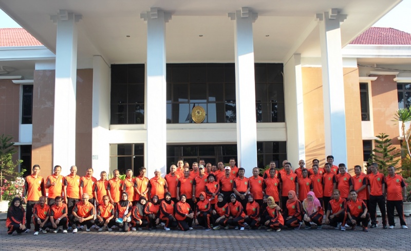RUTINITAS SENAM PAGI PADA PENGADILAN TINGGI BANDA ACEH