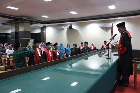 Pengambilan Sumpah, Pelantikan dan Serah Terima Jabatan KPN Banda Aceh, KPN IDI, dan KPN Blangkejeren