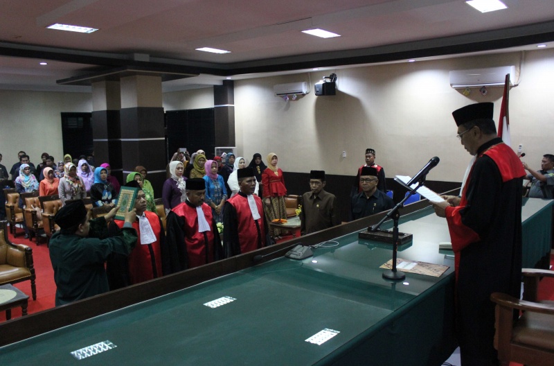 Pengambilan Sumpah dan Pelantikan KPN Langsa, KPN Tapaktuan dan KPN Bireuen