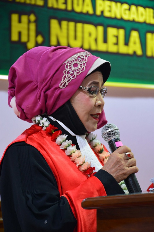 Purnabakti Wakil Ketua Pengadilan Tinggi Banda Aceh Hj. Nurlela Katun, SH, MH.
