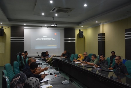 Rapat Tim Penjaminan Mutu Pengadilan Tinggi Banda Aceh