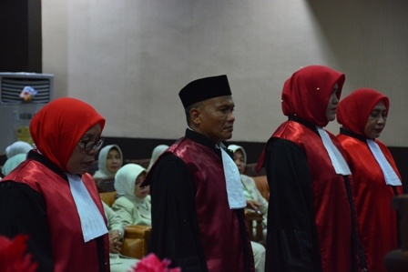 Sidang Luar Biasa Pengambilan Sumpah, Pelantikan dan Serah Terima Jabatan Ketua Pengadilan Negeri Banda Aceh, Ketua Pengadilan Negeri Lhokseumawe, Ketua Pengadilan Negeri Idi, dan Ketua Pengadilan Negeri Calang