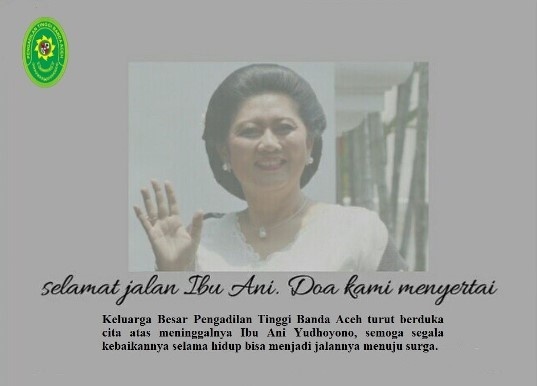 Selamat Jalan Ibu Ani, Doa Kami Menyertai