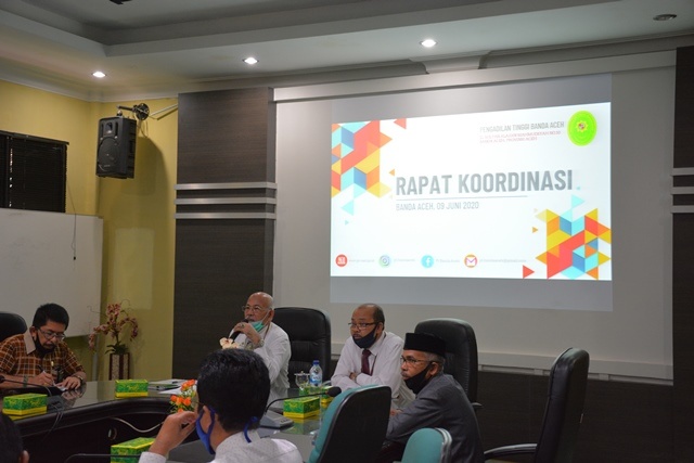 RAPAT KOORDINASI INTERNAL PENGADILAN TINGGI BANDA ACEH