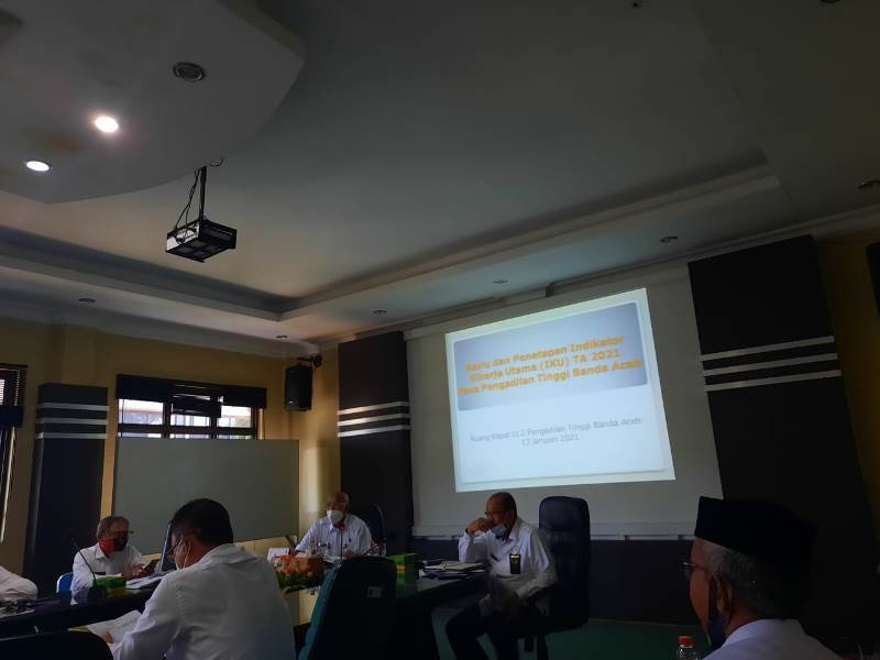 REVIU PENETAPAN IKU (2021) DAN PENETAPAN RENSTRA (2020-2024) PENGADILAN TINGGI BANDA ACEH