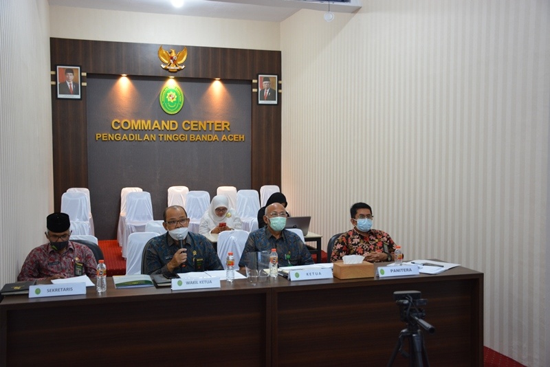 SOSIALISASI PEMBANGUNAN ZONA INTEGRITAS MENUJU WBK/WBBM TAHUN 2021 SE-WILKUM PT BANDA ACEH