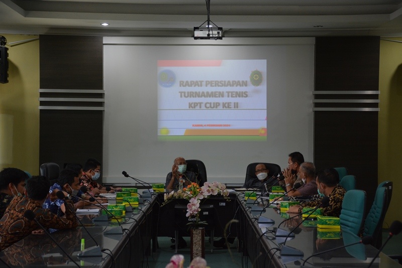 RAPAT PERSIAPAN TURNAMEN TENIS KPT CUP KE II PT BANDA ACEH