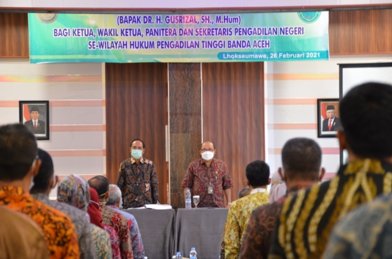 KUNJUNGAN KERJA DAN PEMBINAAN KPT, WKPT, PANITERA &amp; SEKRETARIS