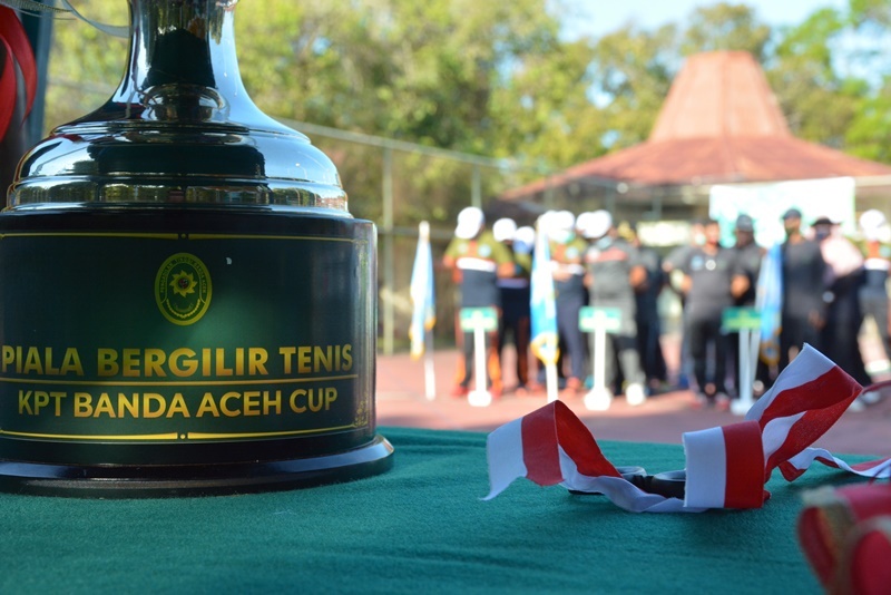 TURNAMEN TENIS BEREGU PIALA BERGILIR KPT CUP II BANDA ACEH