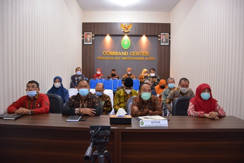 KETUA MA MEMBUKA ACARA PUNCAK PERINGATAN HUT IKAHI KE 68 DAN SILATURRAHMI NASIONAL SECARA VIRTUAL