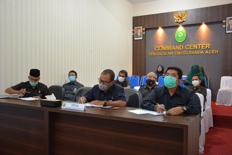 PT BANDA ACEH MENGIKUTI ENTRY MEETING-DESK EVALUATION PMPZI MENUJU WBK