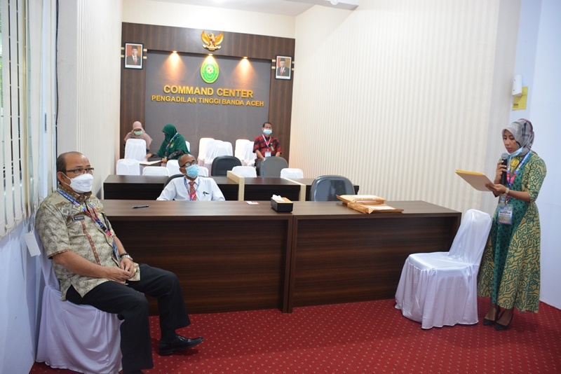 PELAKSANAAN UJIAN TERTULIS SELEKSI HAKIM AD HOC TIPIKOR TAHAP XV TAHUN 2021