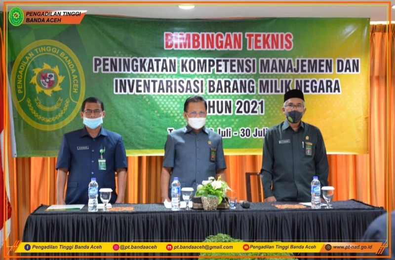 BIMBINGAN TEKNIS PENINGKATAN KOMPETENSI MANAJEMEN DAN INVENTARISASI BARANG MILIK NEGARA TAHUN 2021