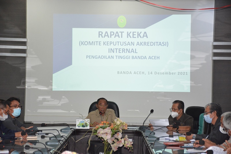 RAPAT KEKA INTERNAL PENGADILAN TINGGI BANDA ACEH