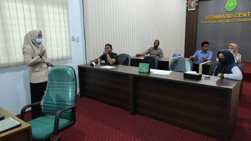 PELATIHAN PELAYANAN DISABILITAS BAGI PETUGAS PTSP DAN TENAGA KEAMANAN PADA PENGADILAN TINGGI BANDA ACEH