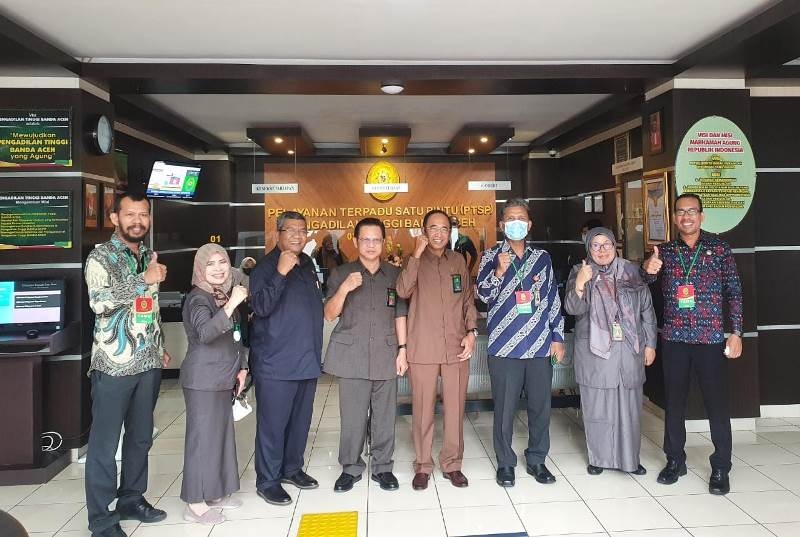 KETUA PENGADILAN TINGGI BANDA ACEH NYATAKAN SIAP MENUJU KE WILAYAH BEBAS KERUPSI (WBK)