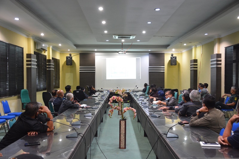RAPAT PRESENTASI PERENCANAAN PEMBANGUNAN GEDUNG PENGADILAN TINGGI BANDA ACEH