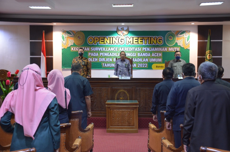 BADILUM MELAKUKAN ASSESMENT PADA PT BANDA ACEH