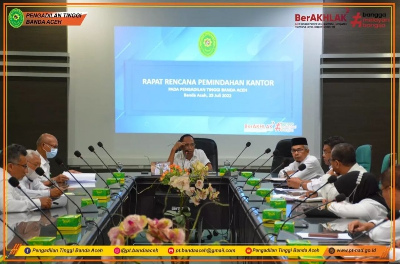 RAPAT PERSIAPAN PEMINDAHAN KANTOR DAN RAPAT BULANAN JULI 2022