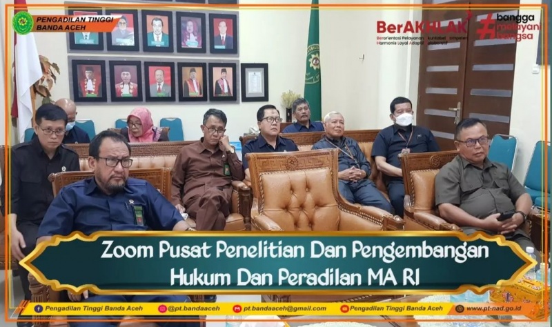 ZOOM PUSAT PENELITIAN DAN PENGEMBANGAN HUKUM DAN PERADILAN MA RI