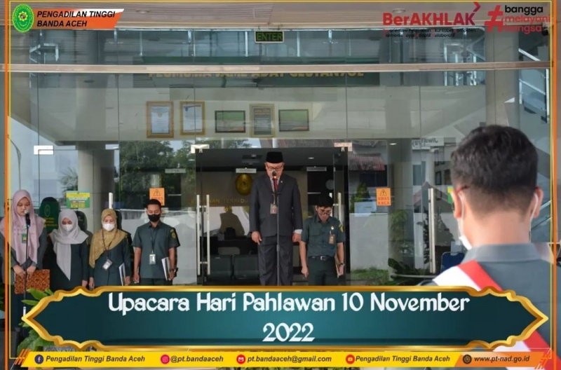UPACARA HARI PAHLAWAN 10 NOVEMBER 2022