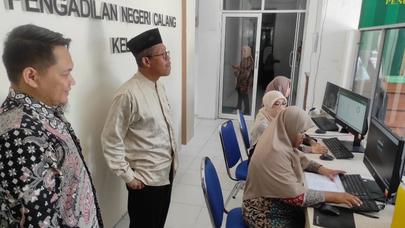 PEMBINAAN KPT DI PENGADILAN NEGERI CALANG