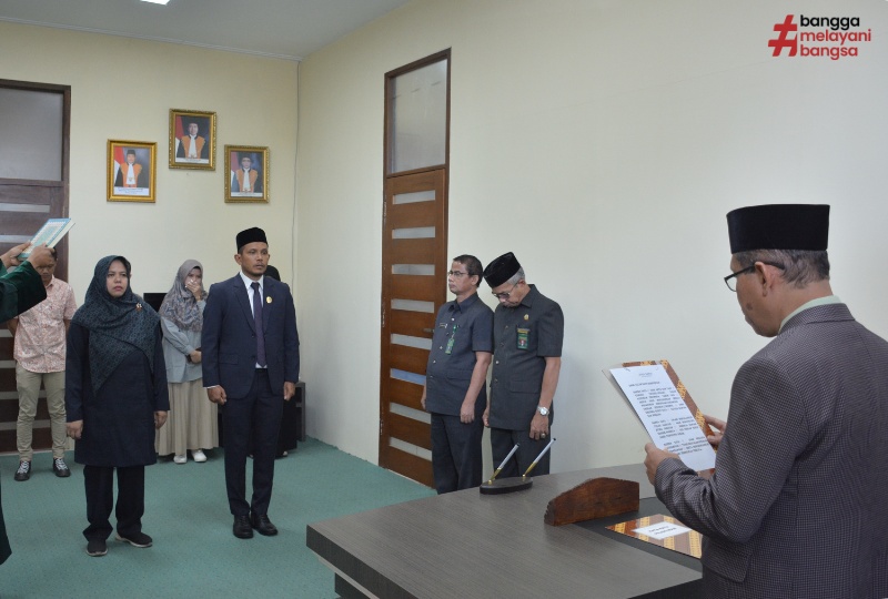 KPT BANDA ACEH LANTIK DUA PEJABAT