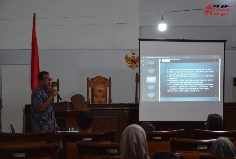 SOSIALISASI PERMA 7, 8, 9 TAHUN 2016 DAN MAKLUMAT PELAYANAN TAHUN 2017