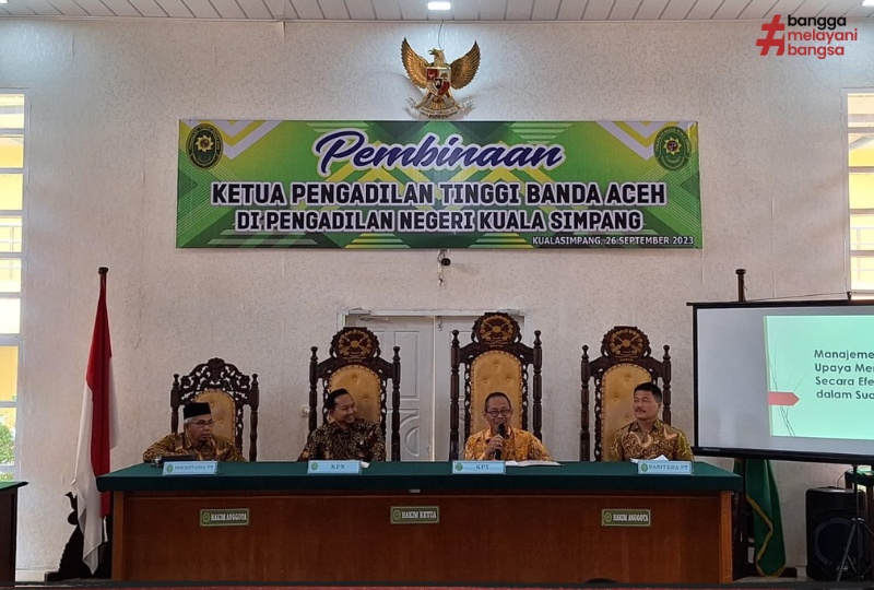 PEMBINAAN PADA PENGADILAN NEGERI KUALA SIMPANG