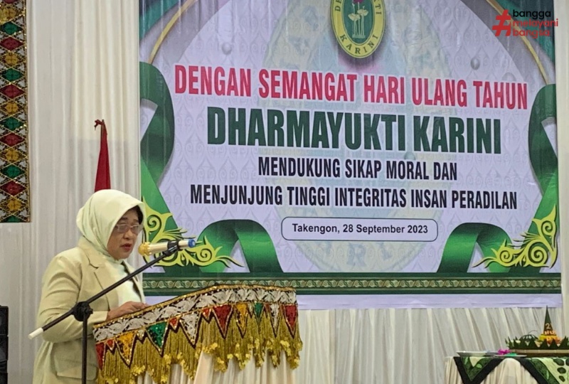DYK ACEH PERINGATI HUT KE-21 DI TAKENGON, KETUA DYK ACEH: ISTERI BENTENG TERAKHIR SUAMI