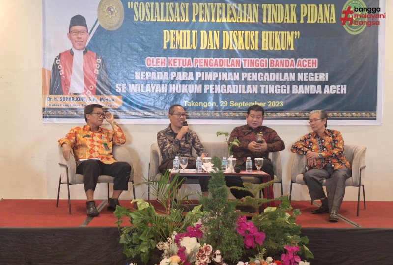 PEMBINAAN BAGI KETUA, WAKIL KETUA, PANITERA DAN SEKRETARIS PENGADILAN NEGERI SE-WILAYAH HUKUM PENGADILAN TINGGI BANDA ACEH