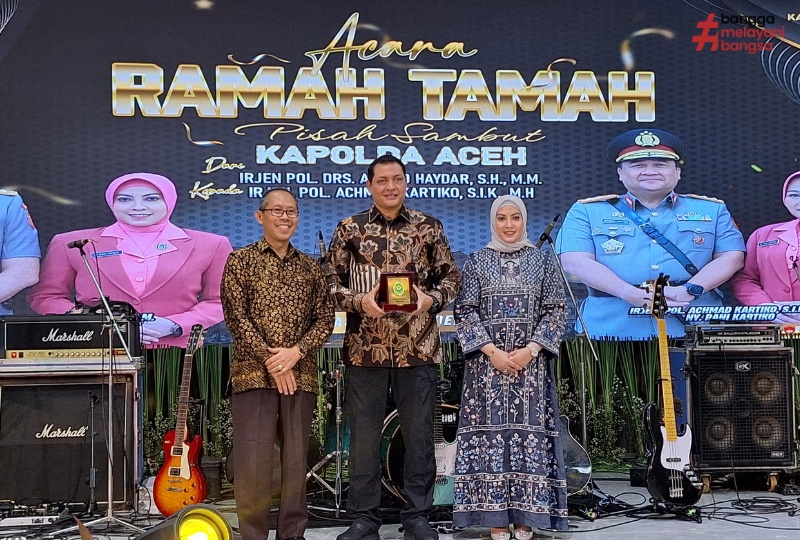 KPT BANDA ACEH HADIRI ACARA RAMAH TAMAH PISAH SAMBUT KAPOLDA ACEH