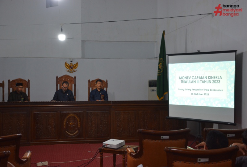 RAPAT MONEV CAPAIAN KINERJA TRIWULAN III TAHUN 2023