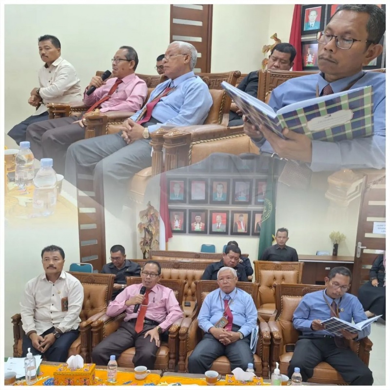 PEMBINAAN DAN PENGAWASAN PENGADILAN NEGERI SE-WILAYAH HUKUM PENGADILAN TINGGI BANDA ACEH SECARA DARING NOVEMBER 2023