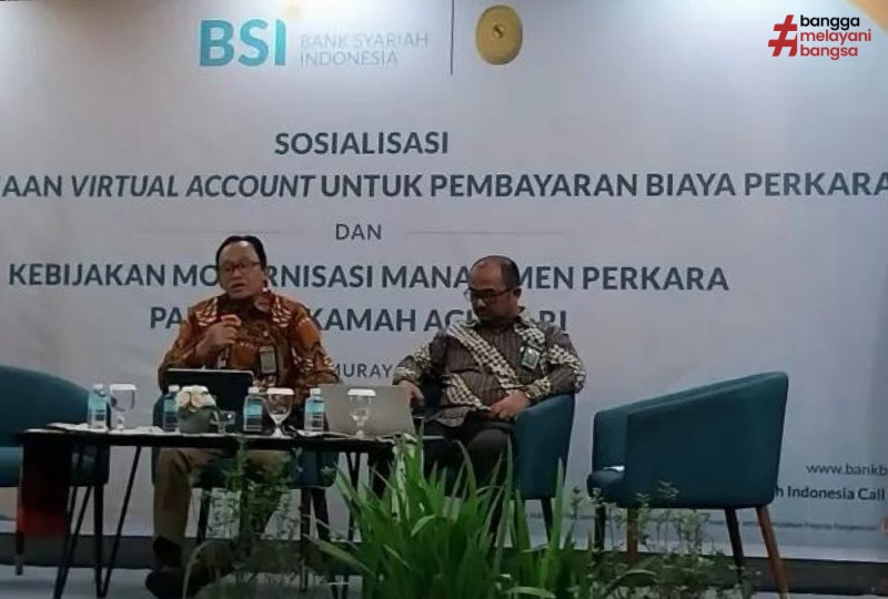 PANITERA MAHKAMAH AGUNG SOSIALISASIKAN PENGGGUNAAN VIRTUAL ACCOUNT UNTUK PEMBAYARAN BIAYA PERKARA