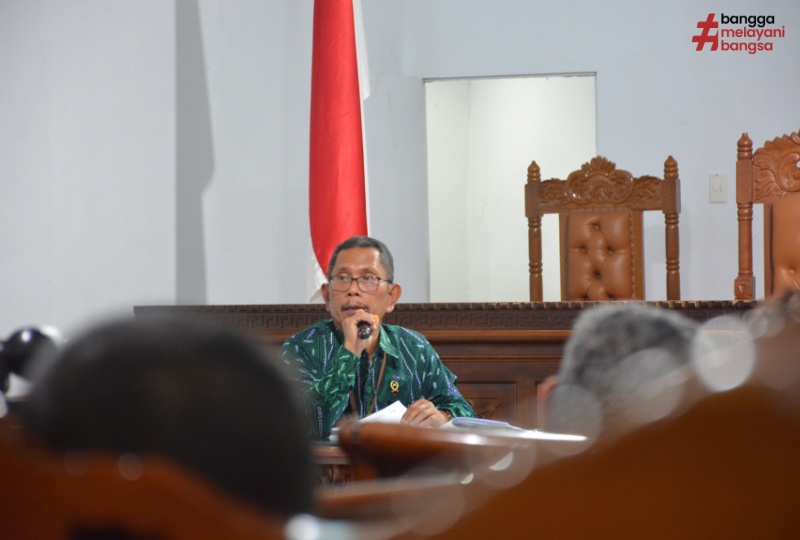 SOSIALISASI SERTIFIKASI MUTU PERADILAN UNGGUL DAN TANGGUH (AMPUH)  SECARA LURING DAN DARING