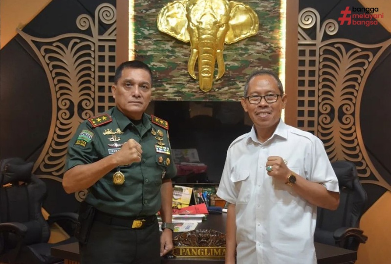 SILATURAHMI KPT BANDA ACEH DAN ROMBONGAN KE PANGDAM ISKANDAR MUDA
