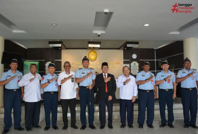 KPT BANDA ACEH TERIMA KUNJUNGAN SILATURAHMI KOMANDAN LANUN SULTAN ISKANDAR MUDA