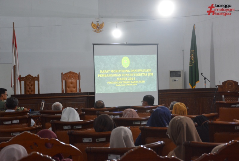 RAPAT MONITORING DAN EVALUASI ZI MARET 2024