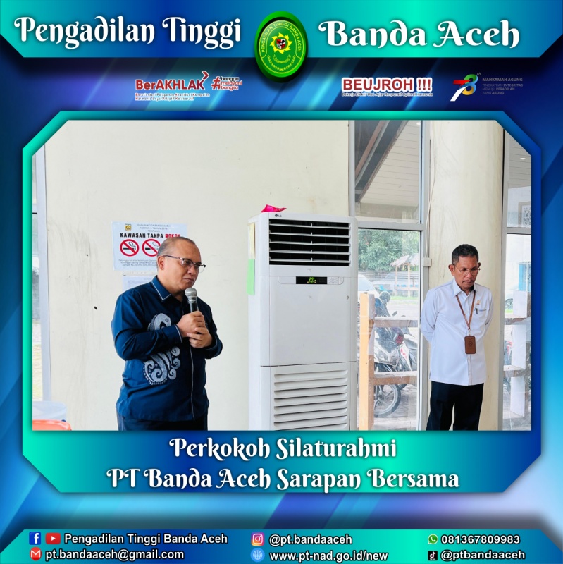 PERKOKOH SILATURAHMI PT BANDA ACEH SARAPAN BERSAMA