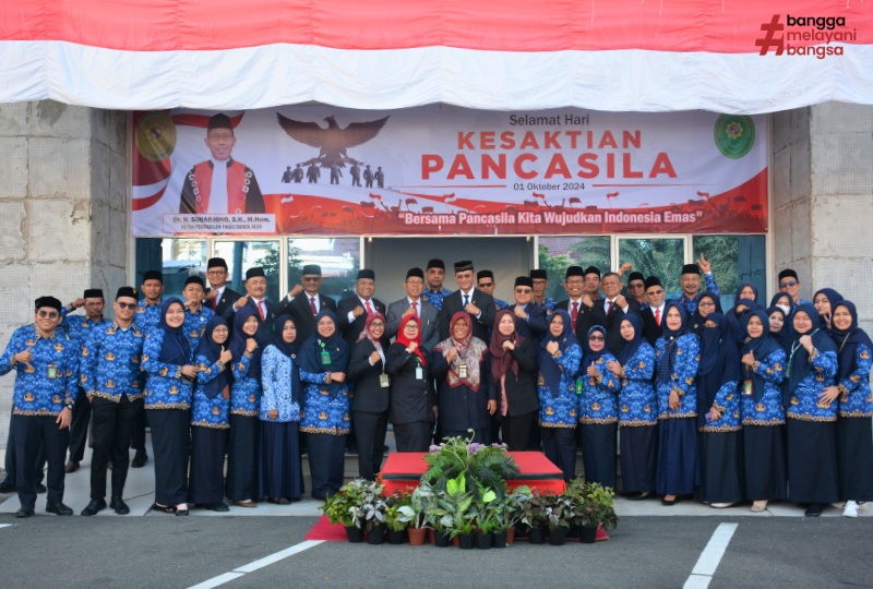 UPACARA PERINGATAN HARI KESAKTIAN PANCASILA TAHUN 2024