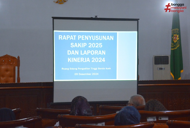 PENGADILAN TINGGI BANDA ACEH GELAR RAPAT PENYUSUNAN SAKIP 2025 DAN LAPORAN KINERJA 2024