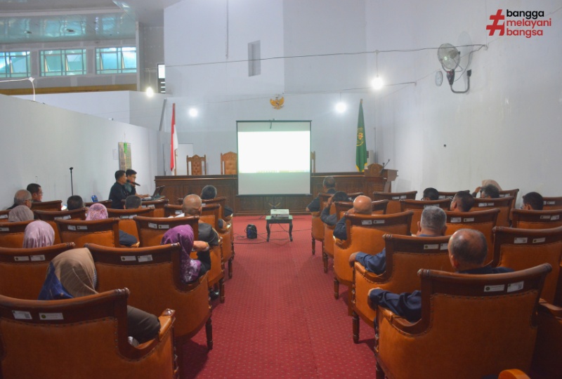 SOSIALISASI APLIKASI EIS DI PENGADILAN TINGGI BANDA ACEH: LANGKAH MENUJU KINERJA LEBIH EFEKTIF