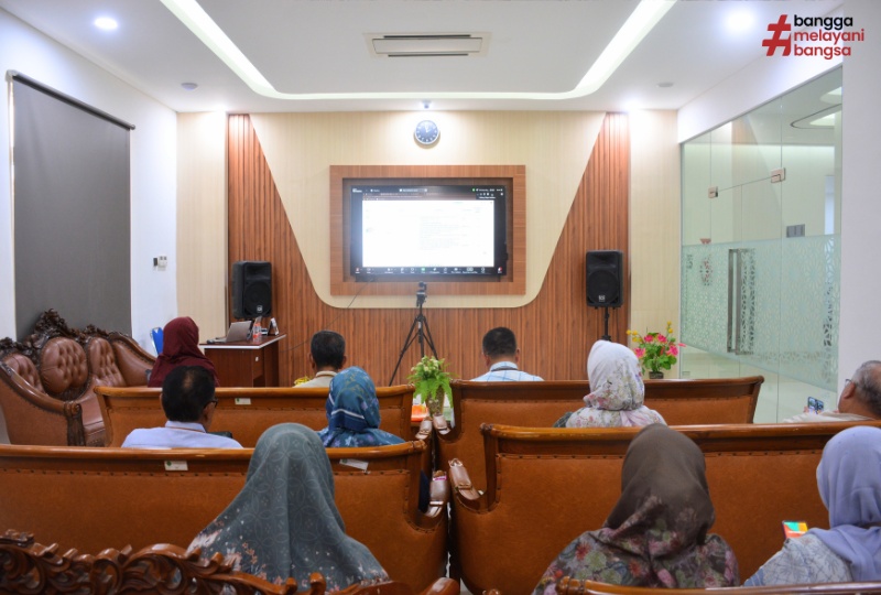 SOSIALISASI NASIONAL LEMBAR ASESMEN AMPUH DAN PENILAIAN CCTV PTSP DIGELAR SECARA DARING OLEH DITJEN BADILUM