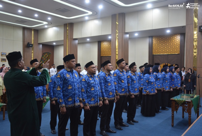 PENGADILAN TINGGI BANDA ACEH GELAR PENGAMBILAN SUMPAH PPPK SECARA SERENTAK