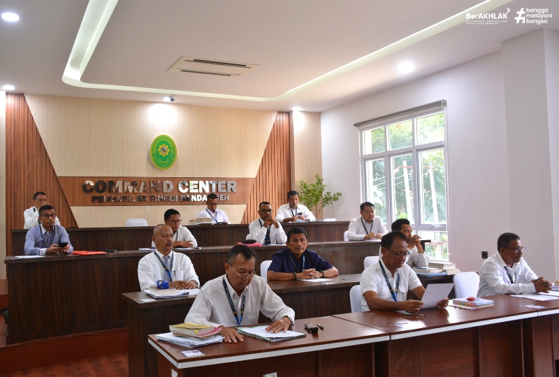 PELAKSANAAN UJIAN SELEKSI CALON HAKIM AD HOC TIPIKOR TAHAP XXIII TAHUN 2025 DI PENGADILAN TINGGI BANDA ACEH