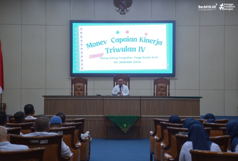 MONEV CAPAIAN KINERJA TRIWULAN IV TAHUN 2025