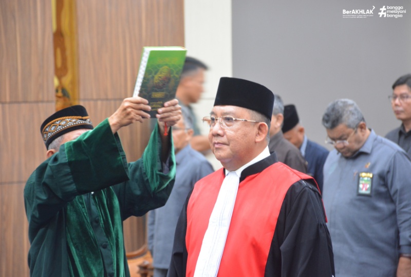A BONDAN RESMI DILANTIK SEBAGAI WAKIL KETUA PENGADILAN TINGGI BANDA ACEH