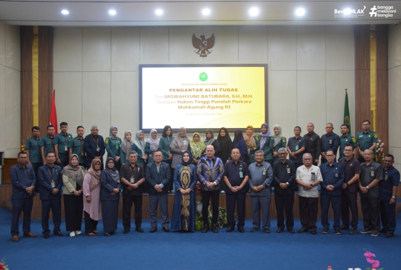 PENGANTAR ALIH TUGAS HAKIM TINGGI SRIWAHYUNI BATUBARA, S.H., M.H.
