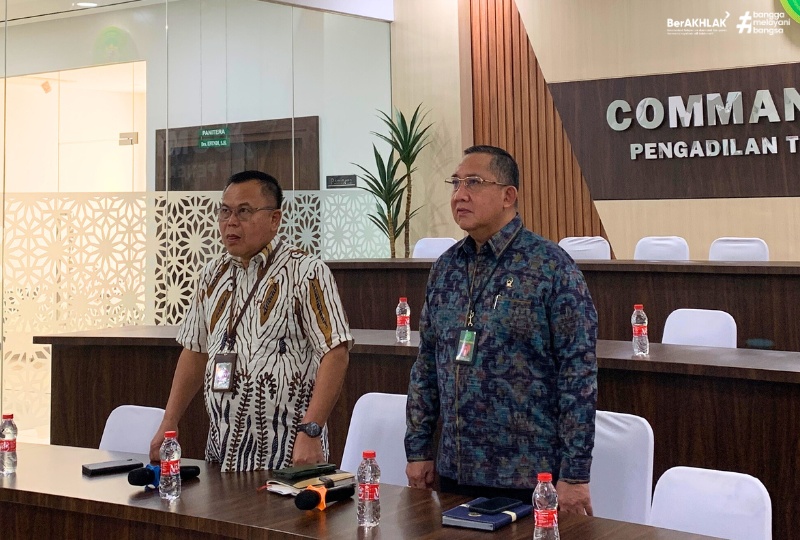 PIMPINAN PENGADILAN TINGGI BANDA ACEH IKUTI PEMBINAAN TEKNIS DAN ADMINISTRASI YUDISIAL MAHKAMAH AGUNG RI SECARA DARING